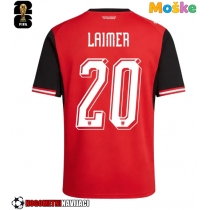 Moške Nogometnih dresov Avstrija Konrad Laimer #20 Domači SP 2026 Kratki rokavi